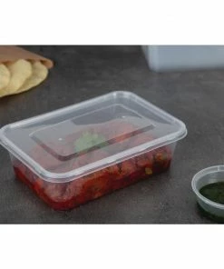 Promo 🤩 Fiesta Recyclable Plastic Microwavable Containers With Lid Medium 650ml (Pack Of 250) 👏 21 Promo 🤩 Fiesta Recyclable Plastic Microwavable Containers With Lid Medium 650ml (Pack Of 250) 👏 -Cleaning & Janitorial Supplies Shop dm182 1