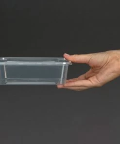 Promo 🤩 Fiesta Recyclable Plastic Microwavable Containers With Lid Medium 650ml (Pack Of 250) 👏 19 Promo 🤩 Fiesta Recyclable Plastic Microwavable Containers With Lid Medium 650ml (Pack Of 250) 👏 -Cleaning & Janitorial Supplies Shop dm182 hand