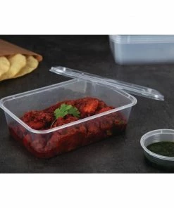 Promo 🤩 Fiesta Recyclable Plastic Microwavable Containers With Lid Medium 650ml (Pack Of 250) 👏 20 Promo 🤩 Fiesta Recyclable Plastic Microwavable Containers With Lid Medium 650ml (Pack Of 250) 👏 -Cleaning & Janitorial Supplies Shop dm182 ls