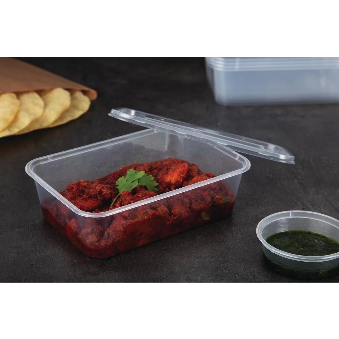 Promo 🤩 Fiesta Recyclable Plastic Microwavable Containers With Lid Medium 650ml (Pack Of 250) 👏 9 Promo 🤩 Fiesta Recyclable Plastic Microwavable Containers With Lid Medium 650ml (Pack Of 250) 👏 - Image 9