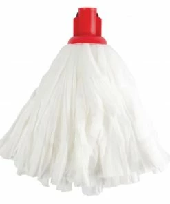 Promo 🔔 Jantex Standard Big White Socket Mop Head Red 🌟