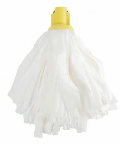 New 🤩 Jantex Standard Big White Socket Mop Head Yellow 💯