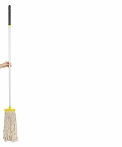 Budget ⌛ Jantex Prairie Kentucky Yarn Socket Mop Head Yellow 💯 -Cleaning & Janitorial Supplies Shop dn828 hands