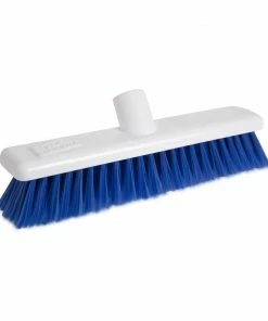 Flash Sale 😍 Jantex Hygiene Broom Soft Bristle Blue 12in ✨