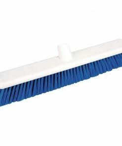Outlet 🥰 Jantex Hygiene Broom Soft Bristle Blue 18in ⭐