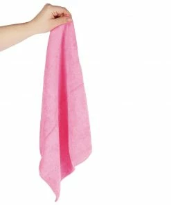 New 😉 Jantex Microfibre Cloths Pink (Pack Of 5) ✨ -Cleaning & Janitorial Supplies Shop dn840 hands