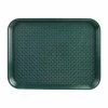 Cheap 🌟 Olympia Kristallon Polypropylene Fast Food Tray Green 🔥