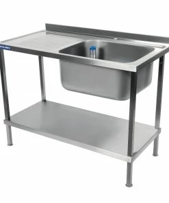 Budget 🔥 Holmes Single Sink Left Hand Drainer 😍 -Cleaning & Janitorial Supplies Shop dr060 left