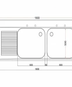 Cheapest 🎉 Holmes Double Sink Left Hand Drainer ✨ -Cleaning & Janitorial Supplies Shop dr375 dr395