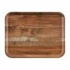 Cheap 😍 Cambro Madeira Laminate Canteen Tray Brown Oak 🔥