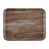 Buy 👍 Cambro Madeira Laminate Canteen Tray Dark Oak 😉