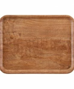 Buy ๐คฉ Cambro Madeira Laminate Canteen Tray Brown Olive ๐ฅฐ
