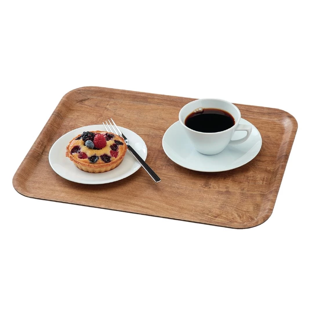 Buy 🤩 Cambro Madeira Laminate Canteen Tray Brown Olive 🥰 2 Buy 🤩 Cambro Madeira Laminate Canteen Tray Brown Olive 🥰 - Image 2