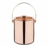 New 🌟 Olympia Double Walled Ice Bucket With Lid 1Ltr Copper 🎁