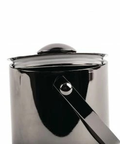 Buy 🛒 Olympia Double Walled Ice Bucket With Lid 1Ltr Gunmetal 🛒 -Cleaning & Janitorial Supplies Shop dr742 icecooler4