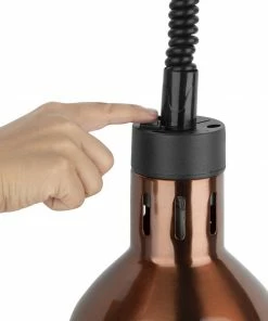 Cheapest ⭐ Buffalo Retractable Heat Shade Copper Finish 😍 -Cleaning & Janitorial Supplies Shop dr757 heatshade3