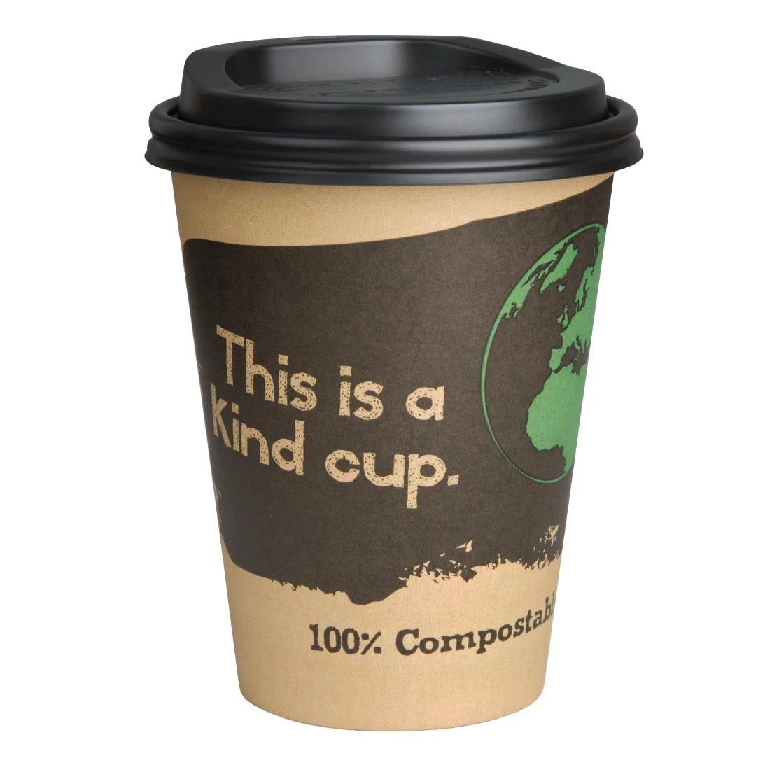 Best deal 😍 Fiesta Compostable Coffee Cups Single Wall 340ml / 12oz 😉 4 Best deal 😍 Fiesta Compostable Coffee Cups Single Wall 340ml / 12oz 😉 - Image 4