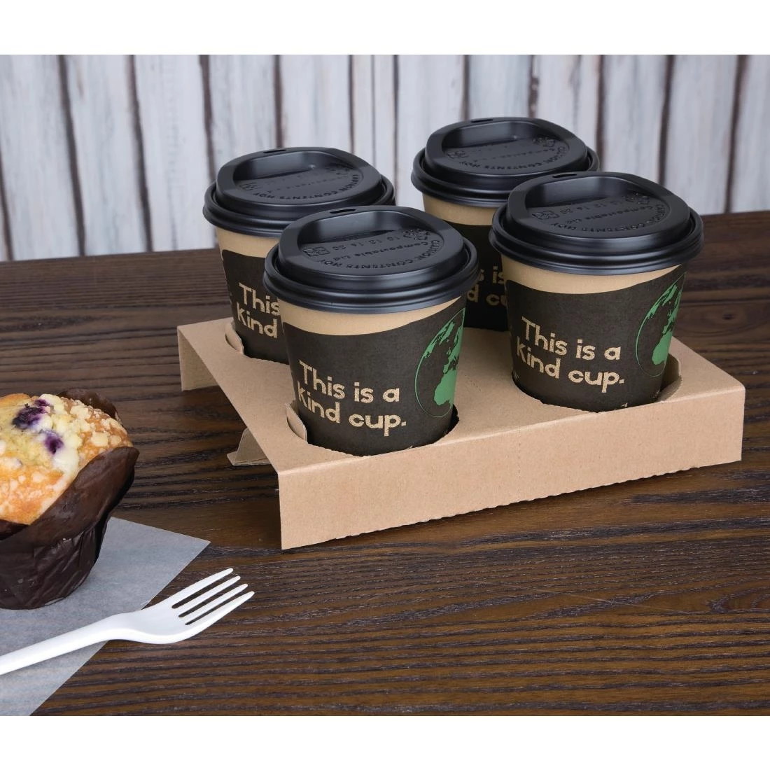 Best deal 😍 Fiesta Compostable Coffee Cups Single Wall 340ml / 12oz 😉 5 Best deal 😍 Fiesta Compostable Coffee Cups Single Wall 340ml / 12oz 😉 - Image 5