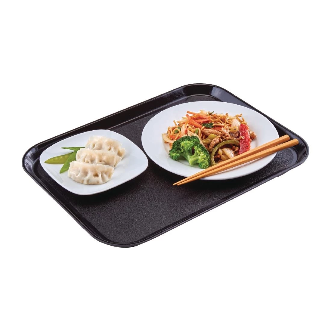 Discount ๐ Cambro EpicTread Fibreglass Rectangular Non-Slip Tray Black 350mm โญ 2 Discount ๐ Cambro EpicTread Fibreglass Rectangular Non-Slip Tray Black 350mm โญ - Image 2