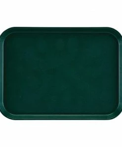 Best Pirce 👏 Cambro EpicTread Fibreglass Rectangular Non-Slip Tray Green 415mm 👍