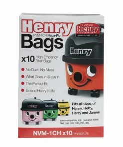 Best deal 👏 Numatic Henry Replacement Dust Bags (Pack Of 10) ❤️ -Cleaning & Janitorial Supplies Shop dw159 bag new 1657