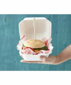 Outlet ⌛ Fiesta Compostable Bagasse Burger Boxes With Bottom Ridges 153mm (Pack Of 500) ✨ 10 Outlet ⌛ Fiesta Compostable Bagasse Burger Boxes With Bottom Ridges 153mm (Pack Of 500) ✨ -Cleaning & Janitorial Supplies Shop dw247 9
