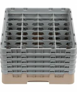 New ❤️ Cambro Camrack Beige 16 Compartments Max Glass Height 257mm 🔥 6 New ❤️ Cambro Camrack Beige 16 Compartments Max Glass Height 257mm 🔥 -Cleaning & Janitorial Supplies Shop dw552 cambrorack16 0