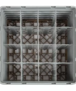 New ❤️ Cambro Camrack Beige 16 Compartments Max Glass Height 257mm 🔥 8 New ❤️ Cambro Camrack Beige 16 Compartments Max Glass Height 257mm 🔥 -Cleaning & Janitorial Supplies Shop dw552 cambrorack16 3