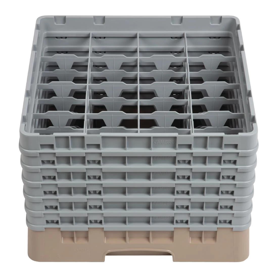 Best Pirce 💯 Cambro Camrack Beige 16 Compartments Max Glass Height 298mm ❤️ 2 Best Pirce 💯 Cambro Camrack Beige 16 Compartments Max Glass Height 298mm ❤️ - Image 2