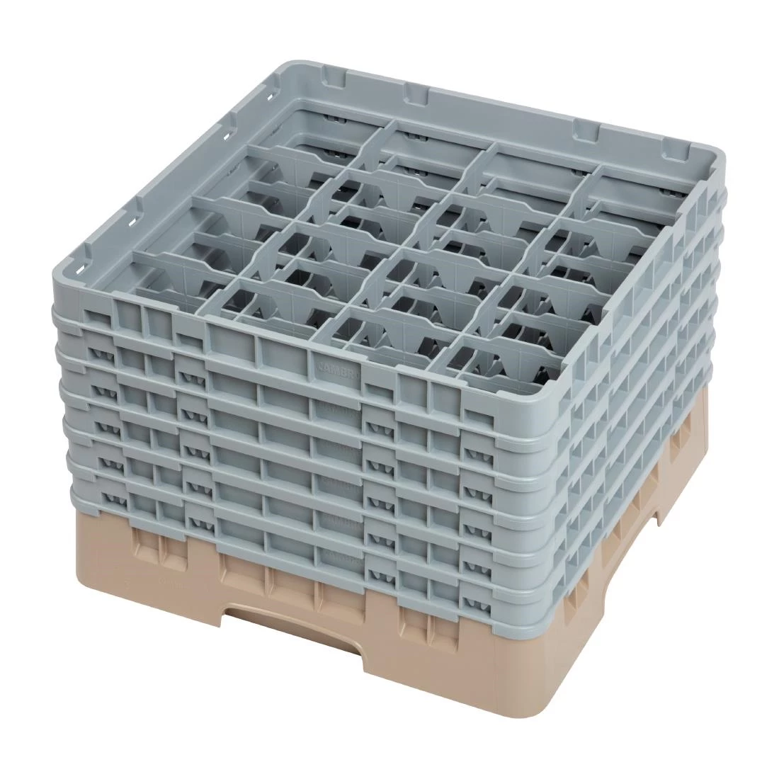 Best Pirce 💯 Cambro Camrack Beige 16 Compartments Max Glass Height 298mm ❤️ 1 Best Pirce 💯 Cambro Camrack Beige 16 Compartments Max Glass Height 298mm ❤️