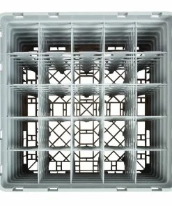 Flash Sale 🧨 Cambro Camrack Beige 25 Compartments Max Glass Height 298mm 🔥 -Cleaning & Janitorial Supplies Shop dw557 cambrorack493