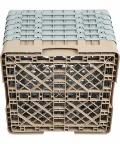 Flash Sale 🧨 Cambro Camrack Beige 25 Compartments Max Glass Height 298mm 🔥 -Cleaning & Janitorial Supplies Shop dw557 cambrorack494