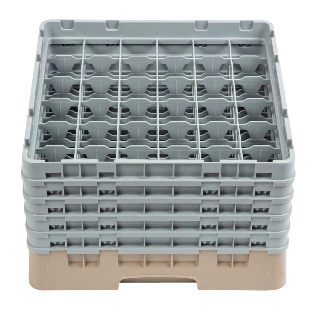 Promo ✨ Cambro Camrack Beige 36 Compartments Max Glass Height 257mm ⭐ 2 Promo ✨ Cambro Camrack Beige 36 Compartments Max Glass Height 257mm ⭐ - Image 2