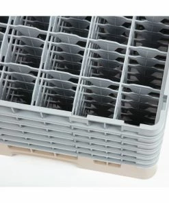 Deals ✨ Cambro Camrack Beige 36 Compartments Max Glass Height 298mm ⭐ -Cleaning & Janitorial Supplies Shop dw560 cambrorack36 2