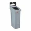 Flash Sale 💯 Rubbermaid Slim Jim General Waste Recycling Station Black 87Ltr 🎁
