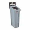 Buy ✔️ Rubbermaid Slim Jim Compost Recycling Station Brown 87Ltr ⌛