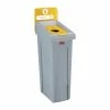 Coupon ❤️ Rubbermaid Slim Jim Plastic Recycling Station Yellow 87Ltr 😍