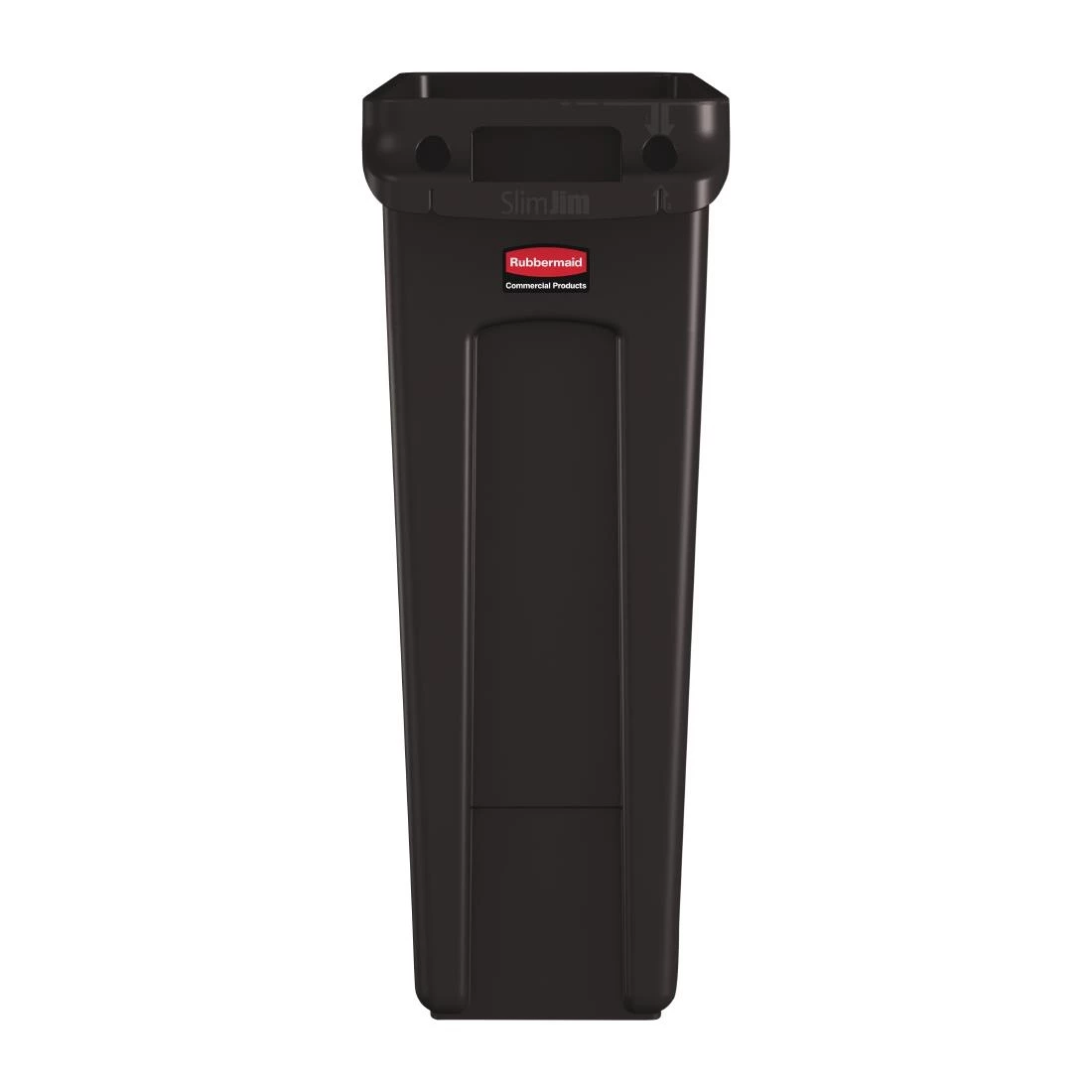 Budget 👏 Rubbermaid Slim Jim Container With Venting Channels Brown 87Ltr 😍 2 Budget 👏 Rubbermaid Slim Jim Container With Venting Channels Brown 87Ltr 😍 - Image 2