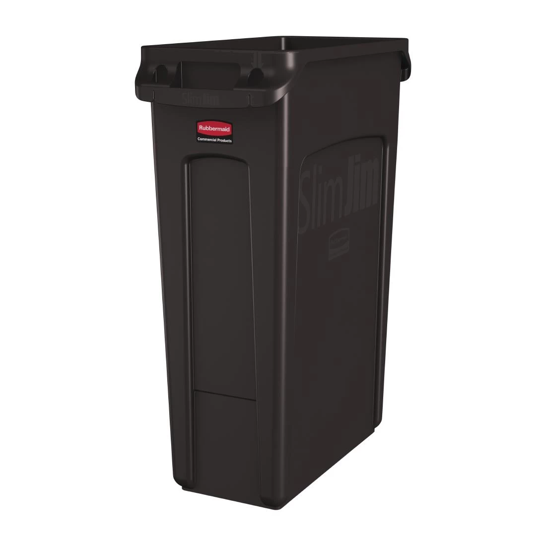 Budget 👏 Rubbermaid Slim Jim Container With Venting Channels Brown 87Ltr 😍 1 Budget 👏 Rubbermaid Slim Jim Container With Venting Channels Brown 87Ltr 😍