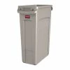 Deals 🔥 Rubbermaid Slim Jim Container With Venting Channels Beige 87Ltr 😍