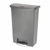 Flash Sale 🥰 Rubbermaid Slim Jim Step On Front Step Pedal Bin Grey 90Ltr ❤️