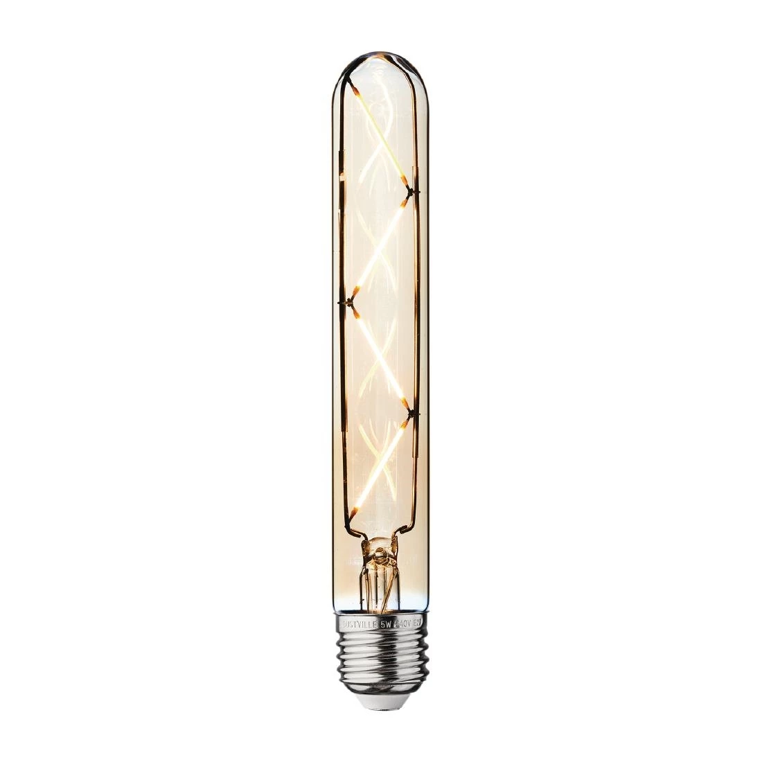 Outlet 😀 Industville Vintage LED Filament Bulb Cylinder Edison Screw Amber 5W ❤️ 1 Outlet 😀 Industville Vintage LED Filament Bulb Cylinder Edison Screw Amber 5W ❤️