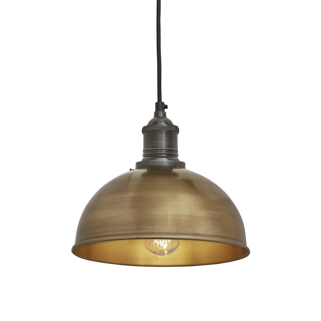 Cheap ⌛ Industville Brooklyn Dome Pendant Light Brass 200mm 🛒 1 Cheap ⌛ Industville Brooklyn Dome Pendant Light Brass 200mm 🛒