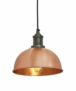Coupon ⭐ Industville Brooklyn Dome Pendant Light Copper 200mm 🔔