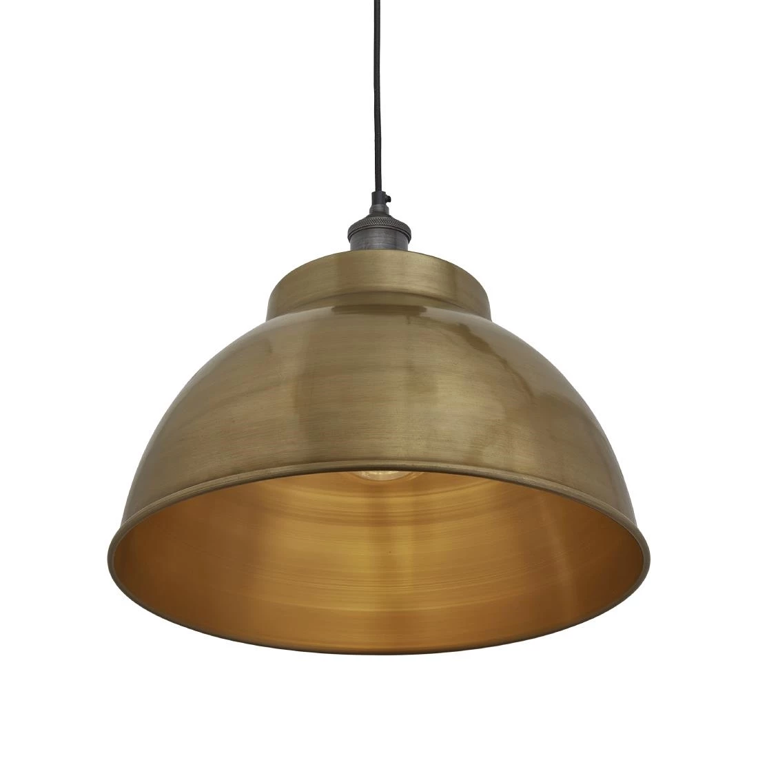 Buy ๐ฅฐ Industville Brooklyn Dome Pendant Light Brass 330mm ๐ฅ 2 Buy ๐ฅฐ Industville Brooklyn Dome Pendant Light Brass 330mm ๐ฅ - Image 2