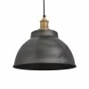 Best deal 🎁 Industville Brooklyn Dome Pendant Light Pewter 330mm ❤️