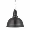 Cheapest 🌟 Industville Retro Large Pendant Pewter 330mm ✨
