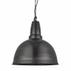 Coupon 🧨 Industville Retro Large Pendant Pewter 430mm 💯