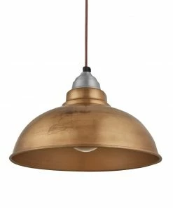 Hot Sale 👏 Industville Old Factory Pendant Brass 305mm 🎁