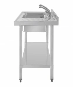 Deals 😀 Vogue Double Sink Right Hand Drainer 🥰 -Cleaning & Janitorial Supplies Shop dy824 6